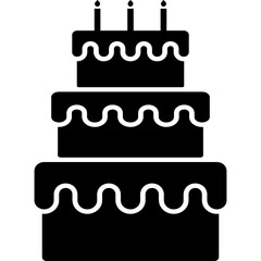 cake icon vector