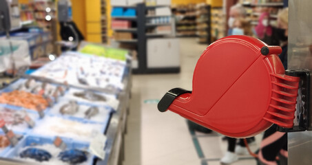 Dispenser machine, to wait in service line and to be served.