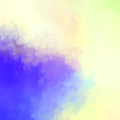 Creative abstract painting. Background with artistic brush strokes. Colorful and vibrant illustration. Painted art.