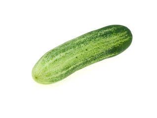 Cucumber isolated on white background