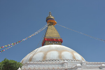 The great stupa in Kathmandu city Nepal