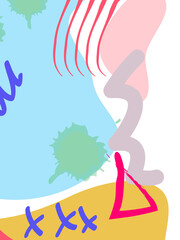 universal geometric cards. Designs for prints, wedding, anniversary, birthday