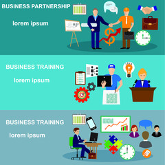 Planning and strategy, finance, investment, teamwork, time management, development, technology, business, creativity graphic design icons set .