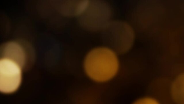 Abstract Lights bokeh background loop. 4k resolution. 