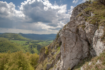 rocks in the slovak mountains - Strazovske vrchy