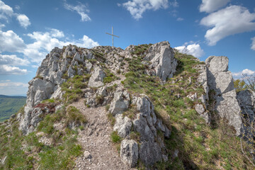 Fototapeta premium peak in the slovak mountains - Strazovske vrchy