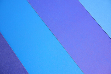 Blue background. Background from colored paper. Texture.