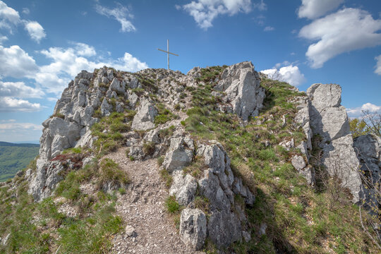 peak in the slovak mountains - Strazovske vrchy