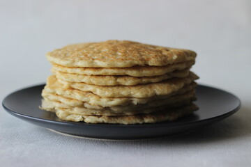 Rice pancakes made with foxtail millets flour. An experimental version of a popular Kerala dish called kallapam