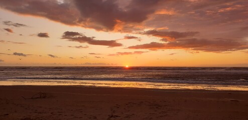 Obraz premium Coucher de soleil