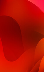 Abstract background with colorful gradient. Vibrant graphic wallpaper with stripes design. Fluid 2D illustration of modern movement.