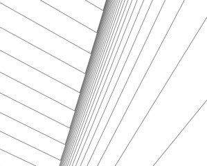 abstract linear architectural drawing 