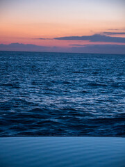 Fototapeta premium sunset over the sea