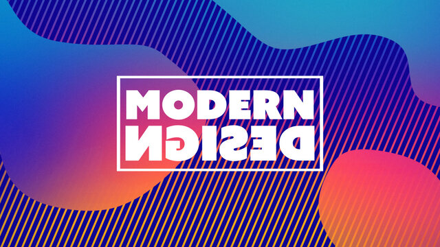 Minimal Modern Gradient Title