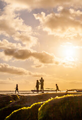 The beauty of Tanjung Bira Beach, a popular tourist destination in Bulukumba, South Sulawesi, Indonesia.