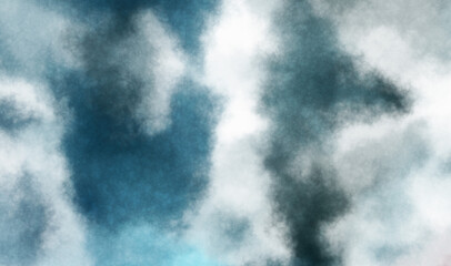 Watercolor painted background. Abstract Illustration wallpaper. Brush stroked painting. 2D Illustration.