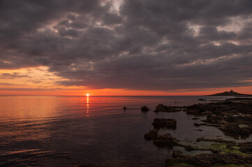 meraviglioso tramonto siciliano