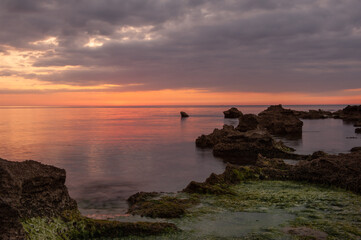 meraviglioso tramonto siciliano