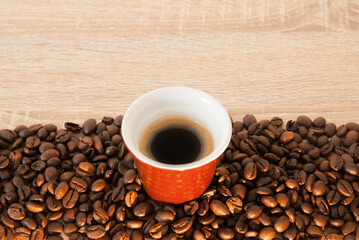 Coffee in the morning light