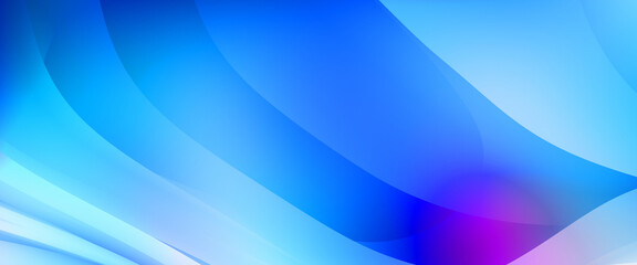 Abstract background with colorful gradient. Vibrant graphic wallpaper with stripes design. Fluid 2D illustration of modern movement.