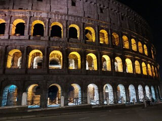Fototapeta na wymiar Colosseum the coveted gladiator arena in ancient Rome