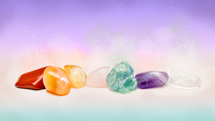 Set of Healing Chakra Crystals