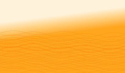 Yellow vector template with lines