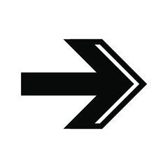 arrow icon. directions and for the web