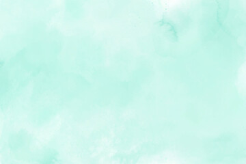 Mint green gradient watercolor background