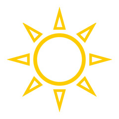 słońce ikona