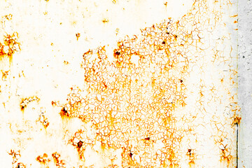 Metal texture with scratches and cracks which can be used as a background