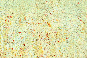 Metal texture with scratches and cracks which can be used as a background