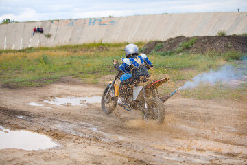 moto cross rider