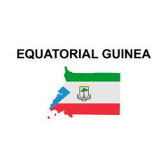 maps of Equatorial Guinea icon vector sign symbol