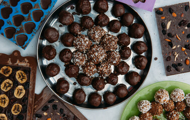 beans and chocolate
