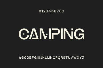 typeface font, alphabet design, brown vector background
