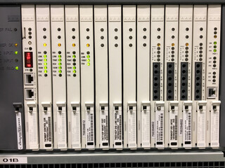 Server Rack im Rechenzentrum