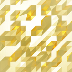 Gold polygon background 3d rendering, 3d illustration. Abstract triangle background. Gold background. Abstract Gold polygon wallpaper. Abstract gold Backdrop. Polygon golden backdrop.