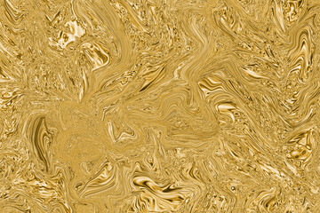 gold background. yellow convex surface. gilded texture. creative bright canvas. molten platinum. molten platinum