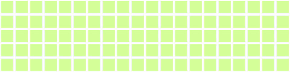 Green squares background. Mosaic tiles. Seamless vector illustration.
