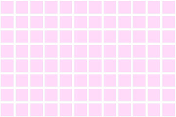 Pink squares background. Mosaic tiles. Seamless vector illustration.