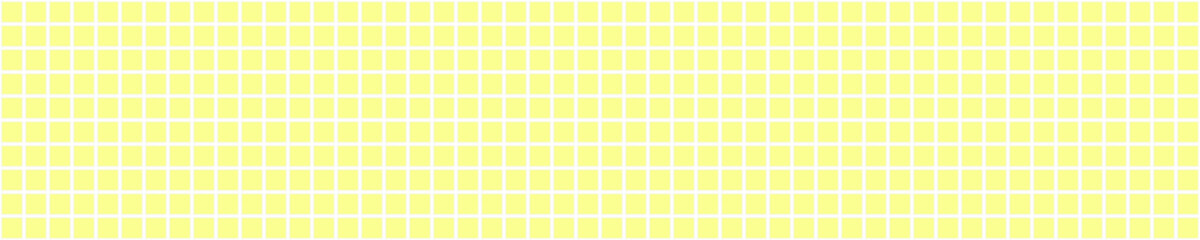 Yellow squares background. Mosaic tiles. Seamless vector illustration.