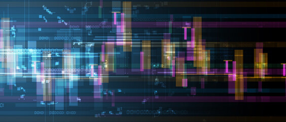 Conceptual technology illustration of artificial intelligence