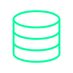 Obraz premium Database icon illustration design