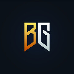BG Letter Concept Logo Design