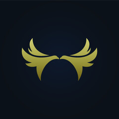 Fototapeta premium Bird, Beauty Concept Logo Design