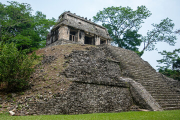 Fototapeta na wymiar Palenque Mexico Chiapas