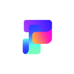 P Letter Pay Logo Concept Design