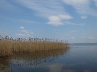 Scenic view of Śniardwy lake, Warmian-Masurian province, Poland