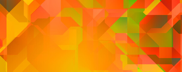 Abstract geometric wallpaper. Geometrical colorful shapes. Polygonal background. Digital illustration of a tech layout.